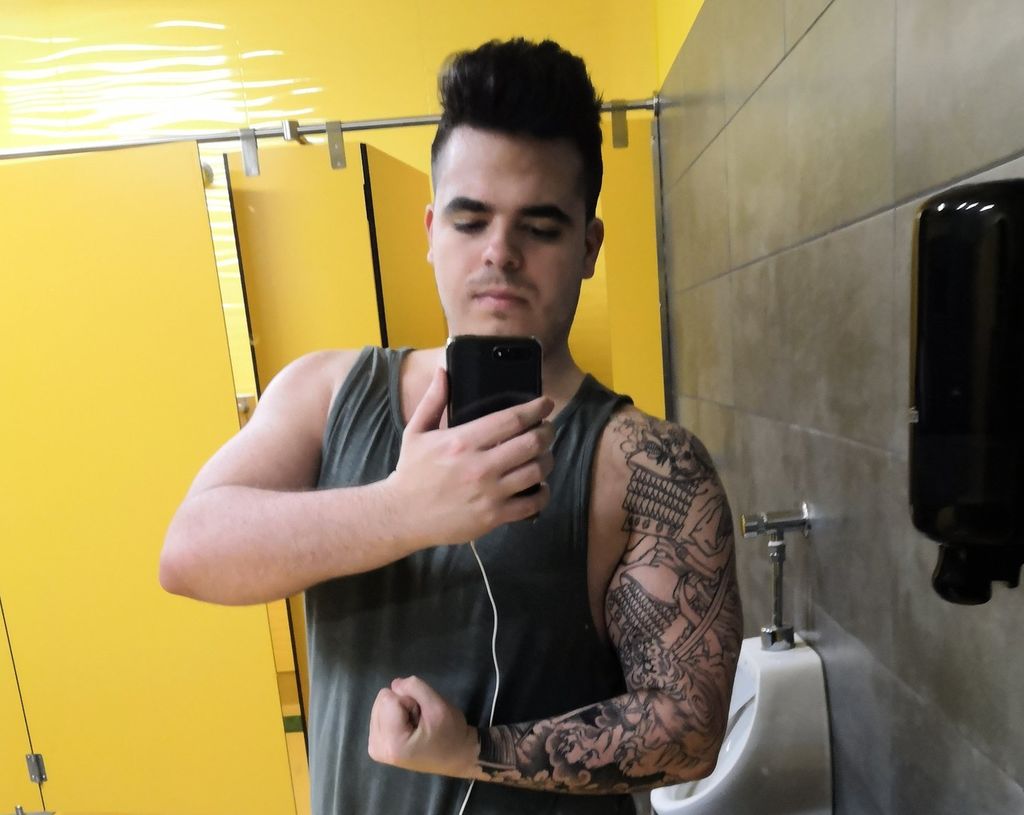 Javaaa sube elo en el gimnasio