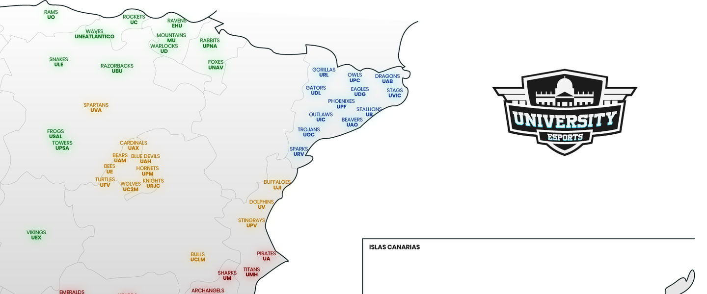 En University Esports participan universidades de toda España