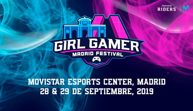 Cartel promocional del GIRLGAMER Esports Festival