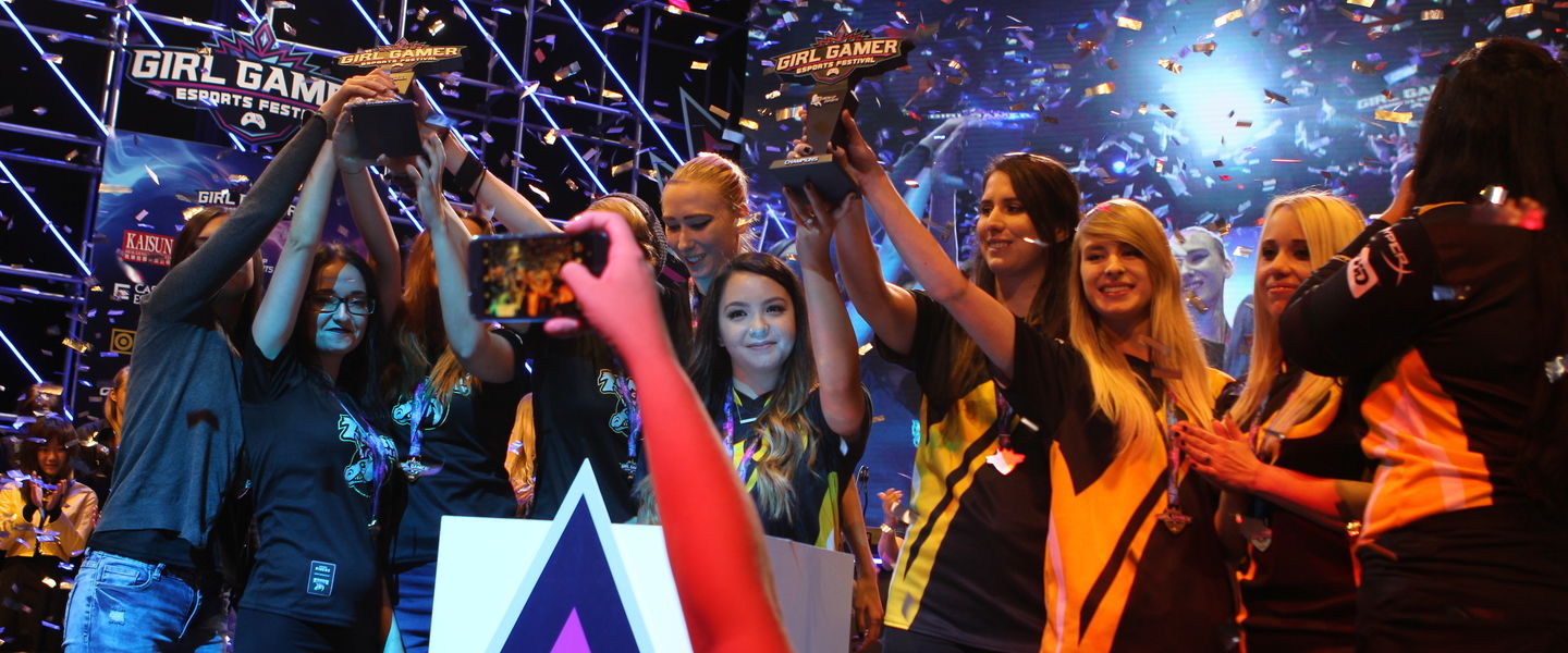 Ganadoras del GIRLGAMER Esports Festival 2018