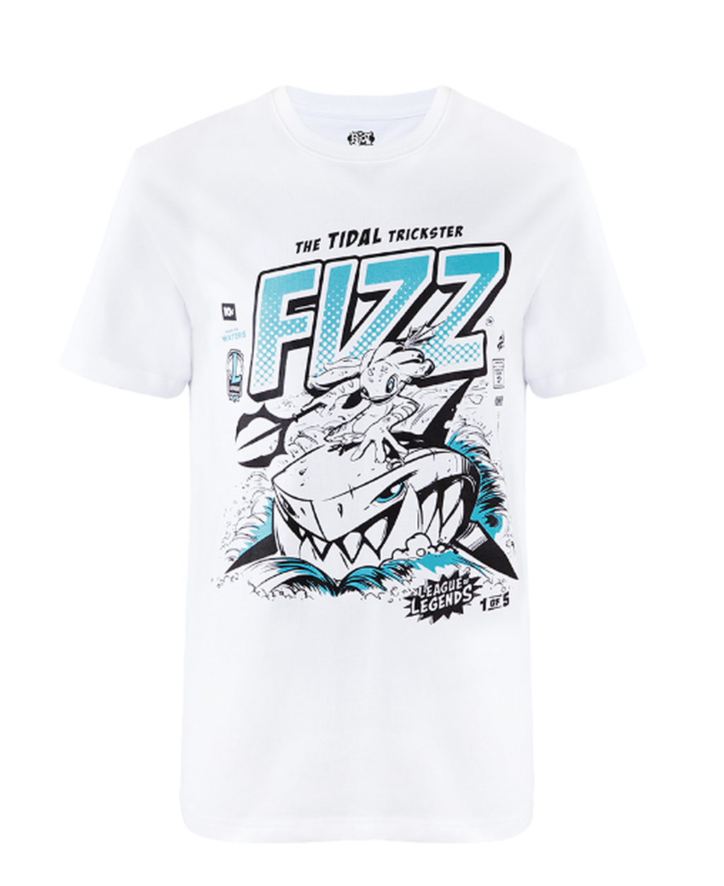 Camiseta de Fizz inspirada en cómics