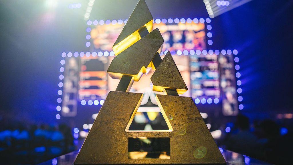 El trofeo de BLAST Pro Series