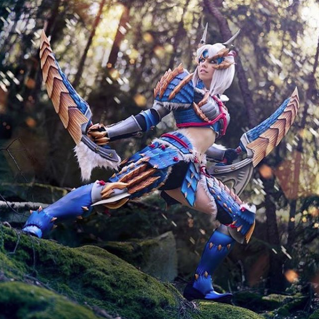 Kamui Cosplay: Armadura Zinogre de Monster Hunter