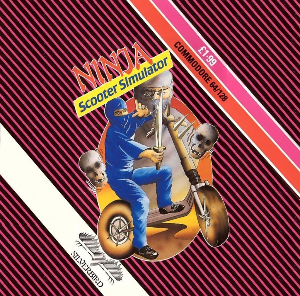 Ninja Scooter Simulator - Commodore 64