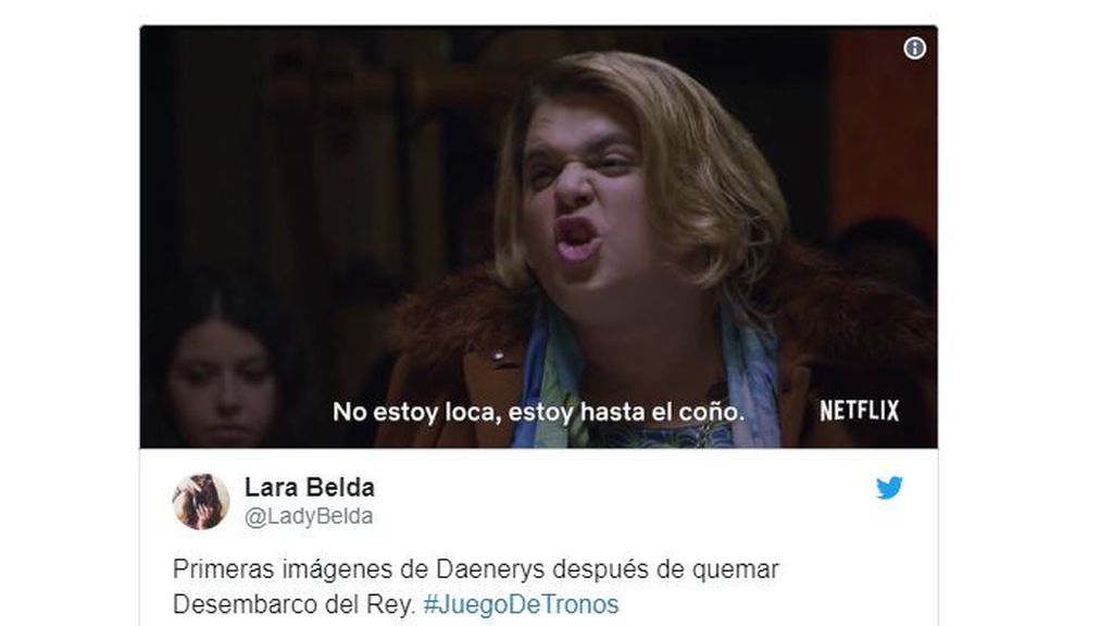 La 'locura' de Daenerys fue el blanco preferido de los memes