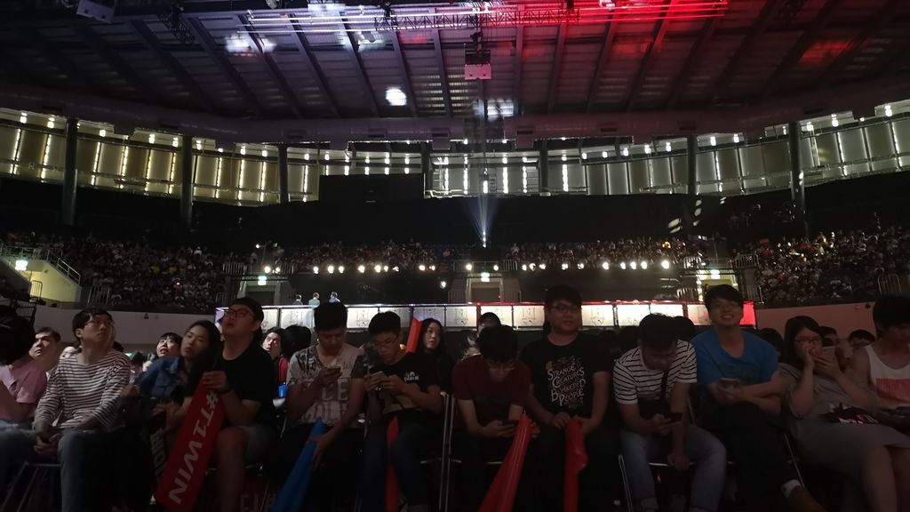 El estadio, a reventar para ver a dos de los mejores equipos del planeta