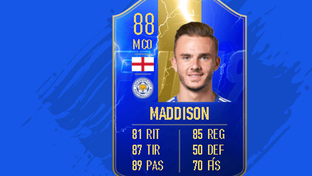 Madisson, mediocentro ofensivo del Leicester