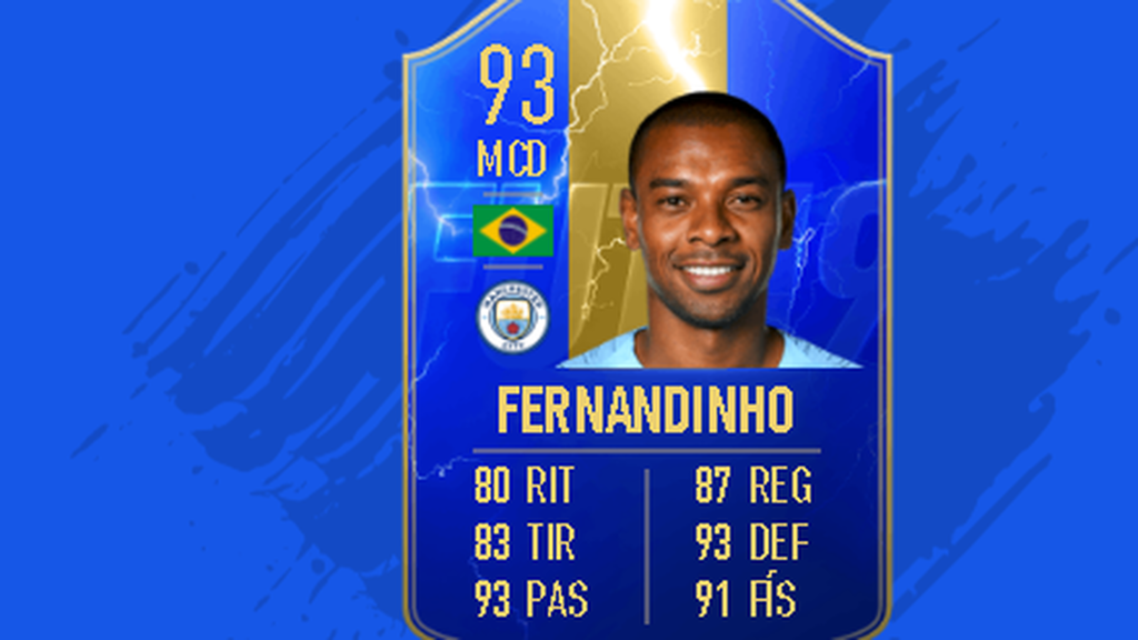 Fernandinho, mediocentro defensivo del Manchester City