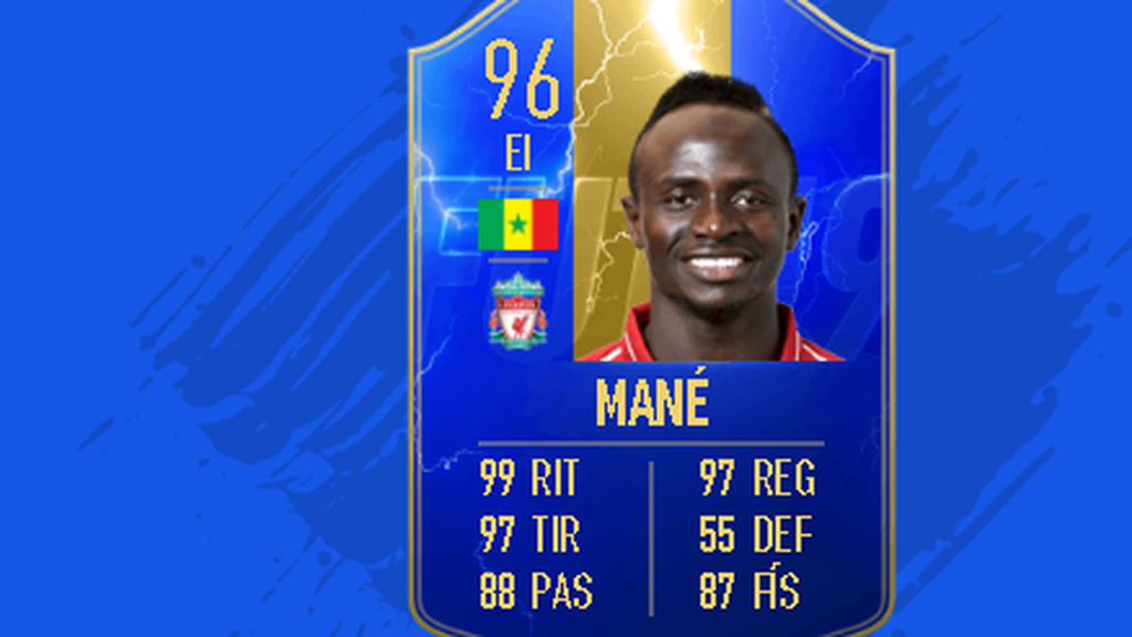 Sadio Mané, extremo izquierdo del Liverpool