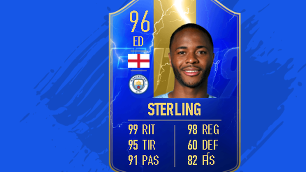 Sterling, extremo derecho del Manchester City
