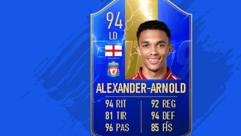 Alexander-Arnold, lateral derecho del Liverpool