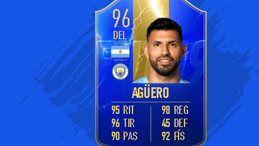 Kun Agüero, delantero del Manchester City