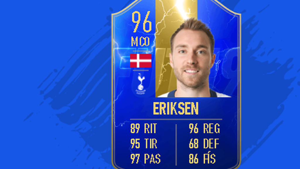 Eriksen, centrocampista del Tottenham Hotspur