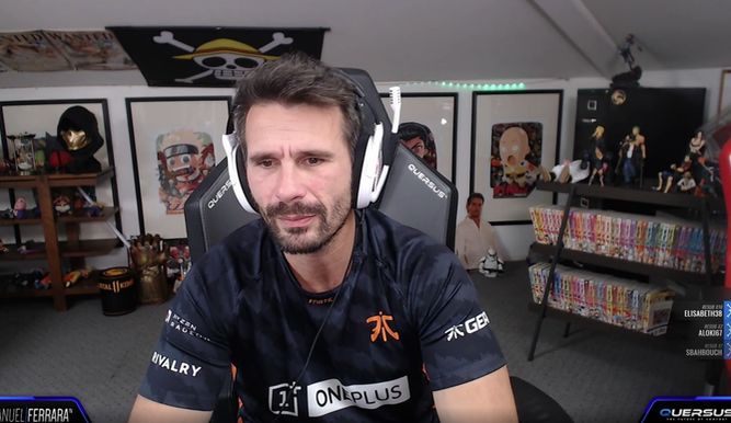 Manuel Ferrara también es streamer