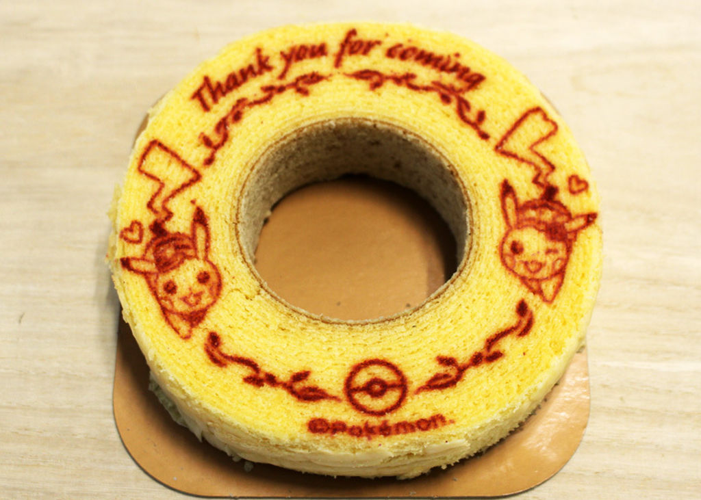 Pikachu, también protagonista en el postre