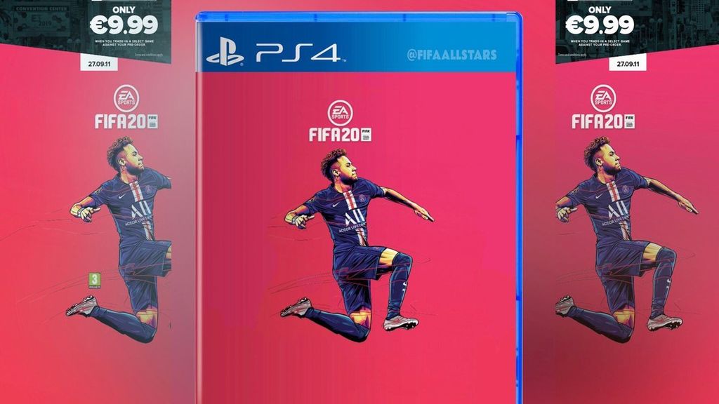 Neymar no será portada de FIFA20