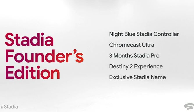 Stadia Founder's Edition costará 129€