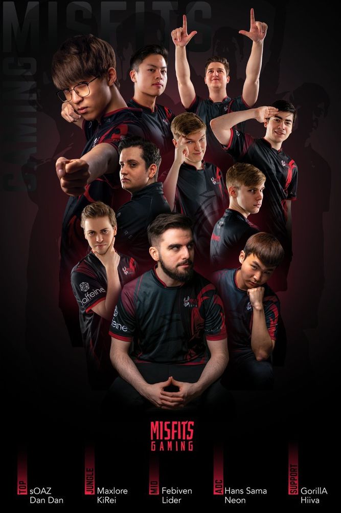 Misfits tendrá una plantilla de diez jugadores