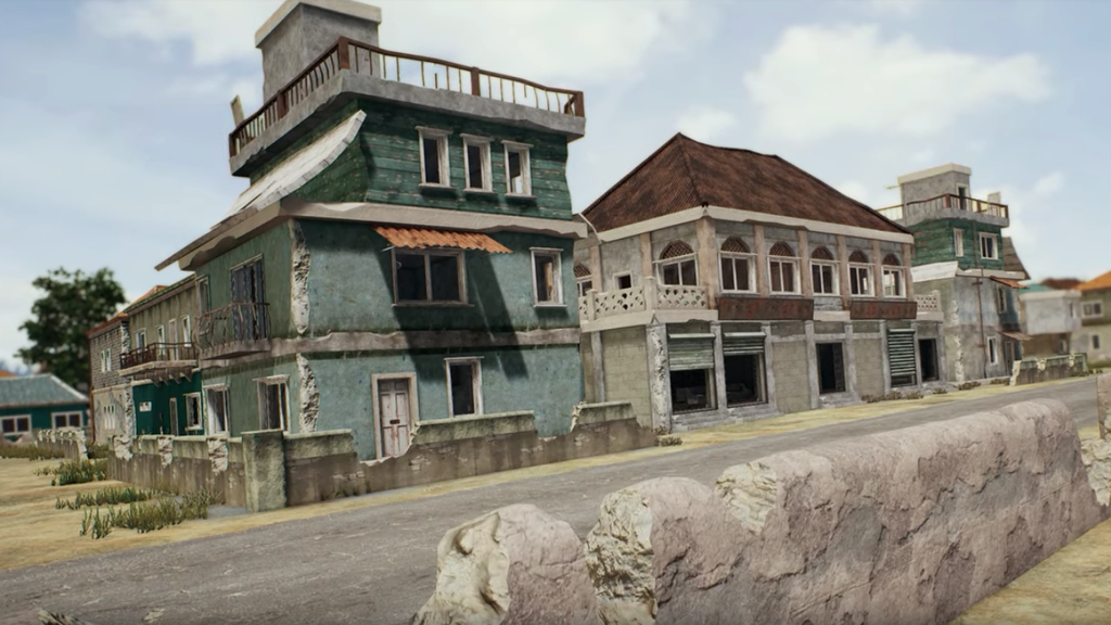 Así era antes el mapa de Erangel