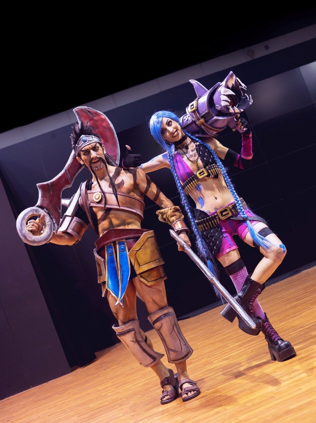 Draven y Jinx
