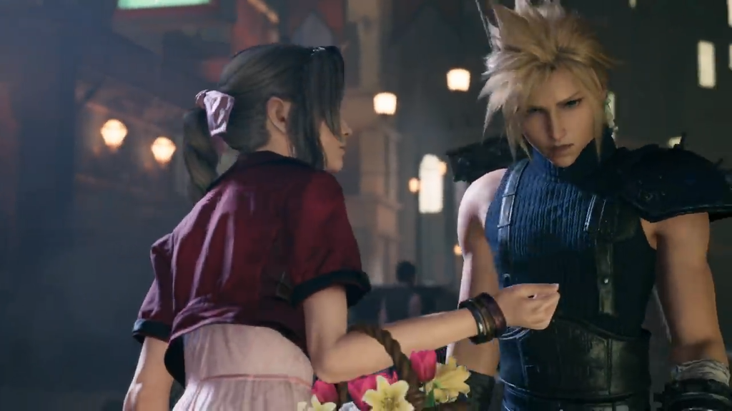 El encuentro entre Aeris y Cloud