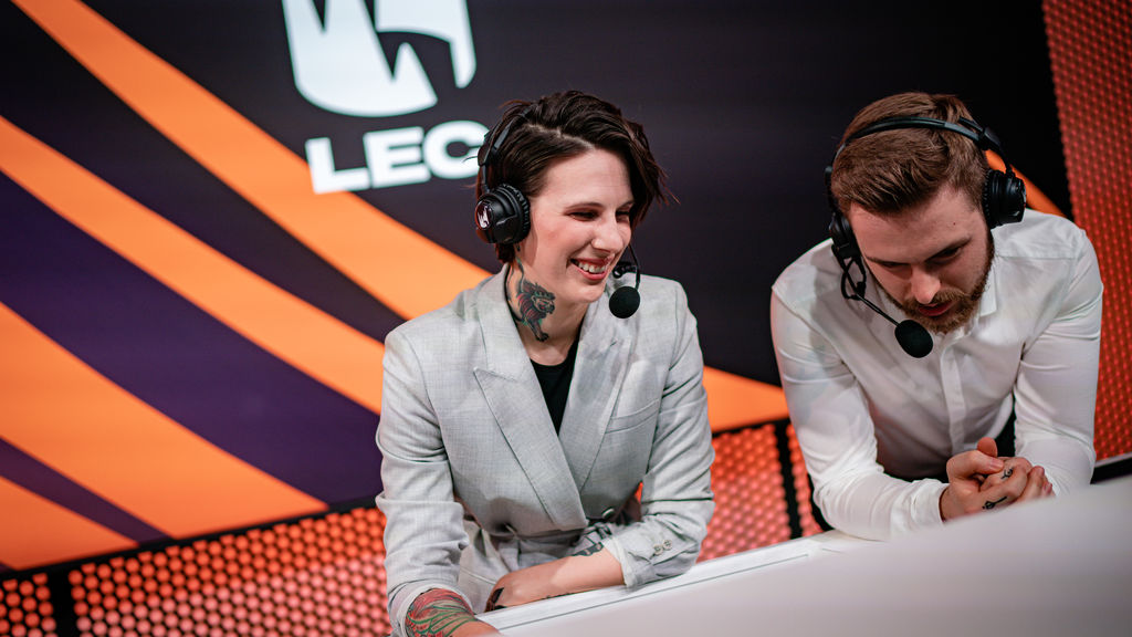 Los casters del día 2