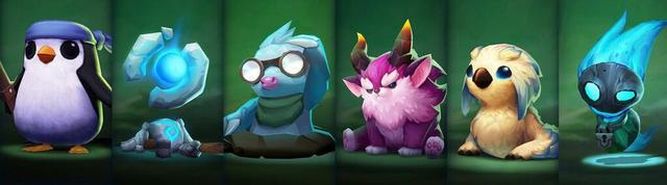 Versiones básicas de las seis Minileyendas