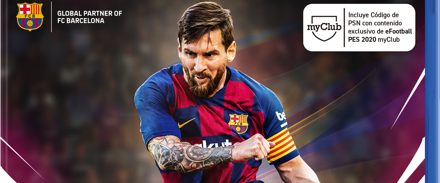 Portada oficial de PES 2020