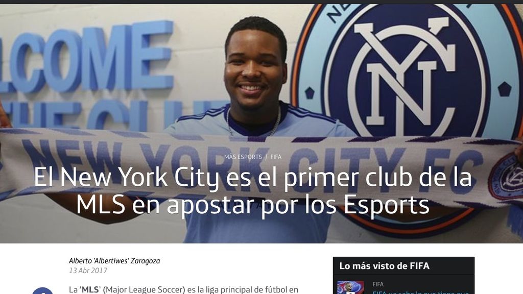 La primera noticia