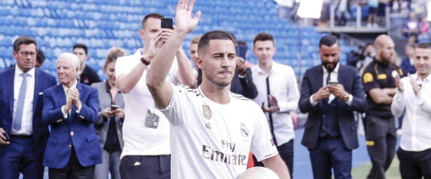 Así luce Hazard con la camiseta del Real Madrid en FIFA 20