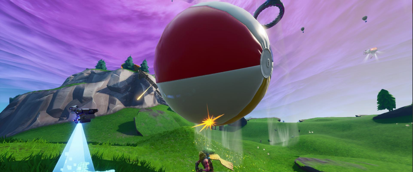 Fortnite mete una pelota de playa gigante en el mapa
