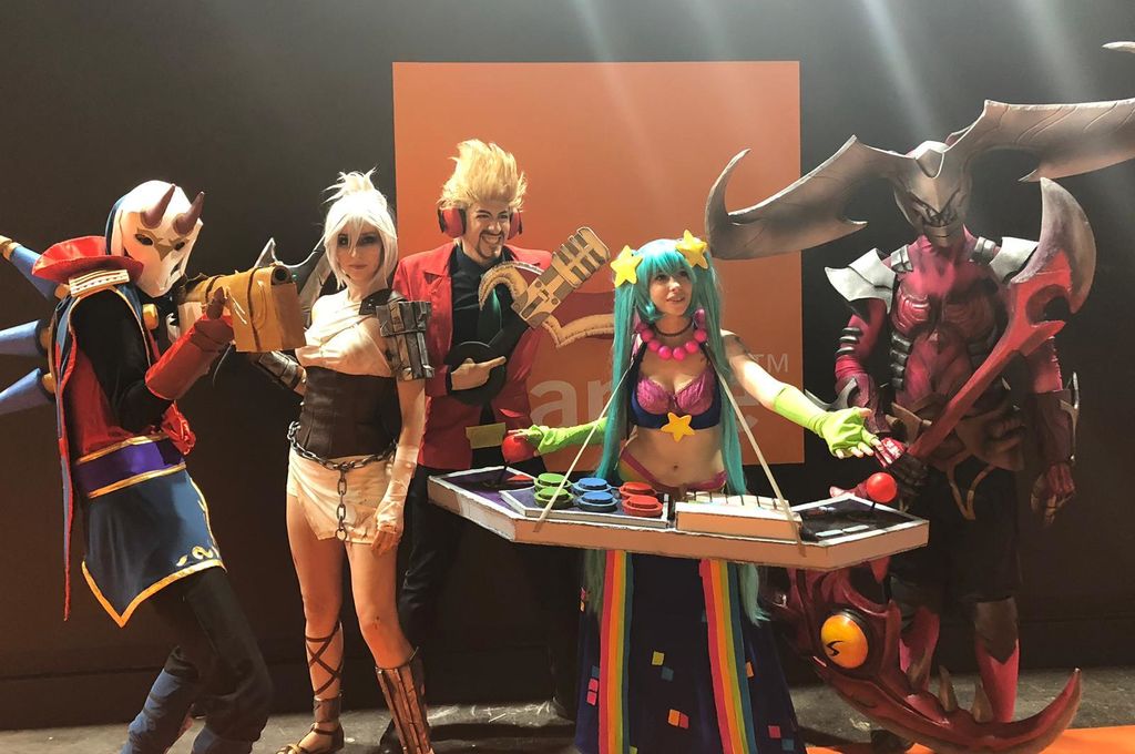 League of Legends copó gran parte de los 'cosplays'