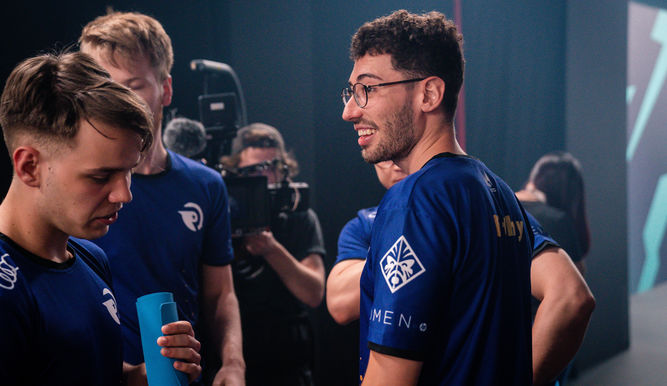 Mithy, feliz tras la victoria