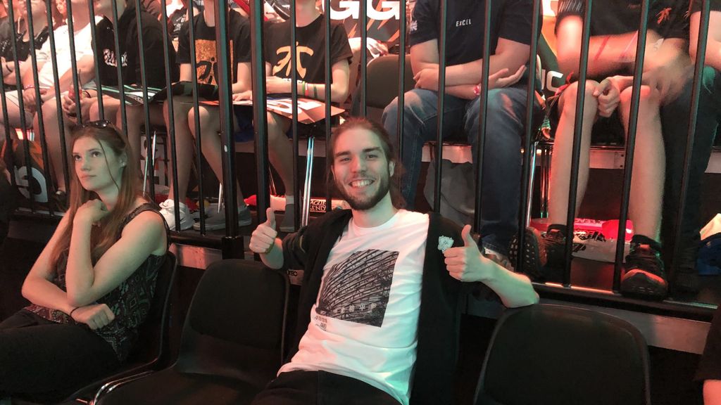 Hay partidos que ni Darius se quiere perder