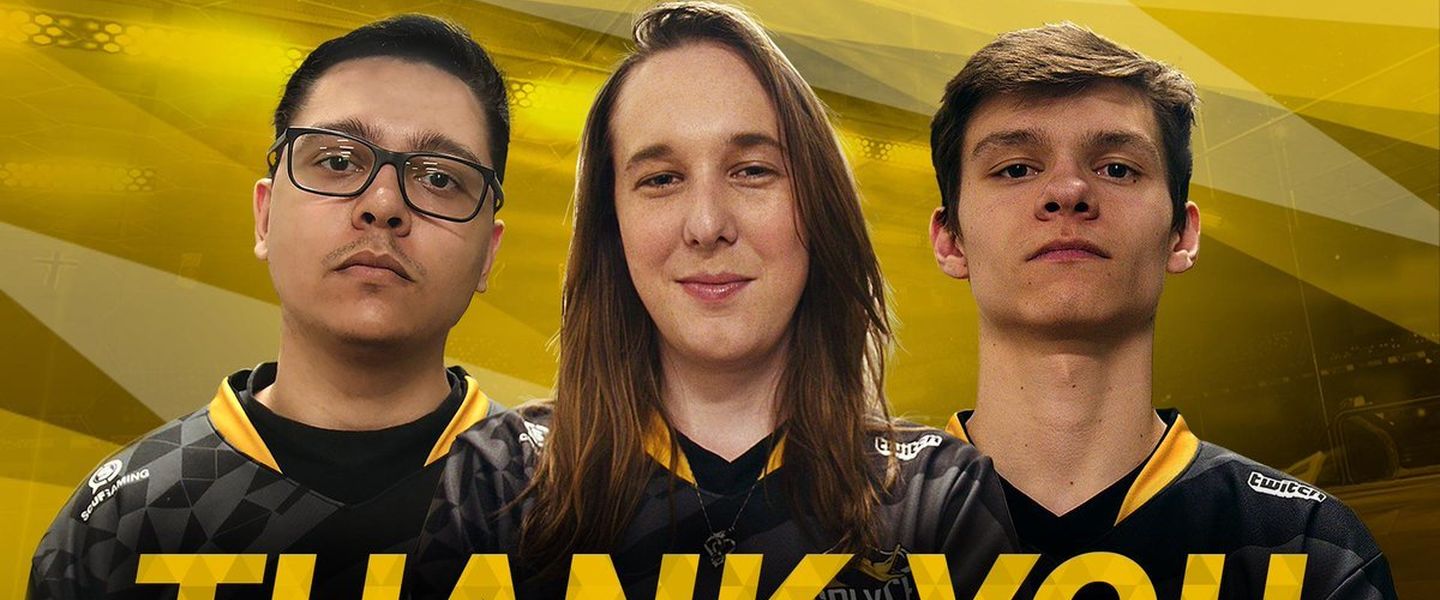 Splyce dice adiós a, de izquierda a derecha, DudeWithTheNose, Karma y JWismont