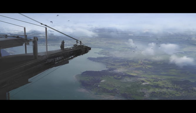 Concepto artístico del entorno de Mavericks: Proving Grounds