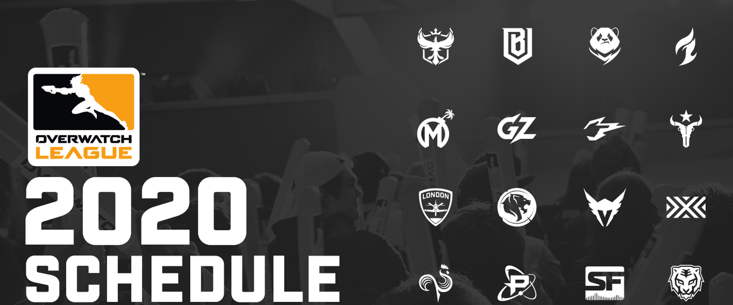 Este es el calendario de la temporada 2020 de la Overwatch League