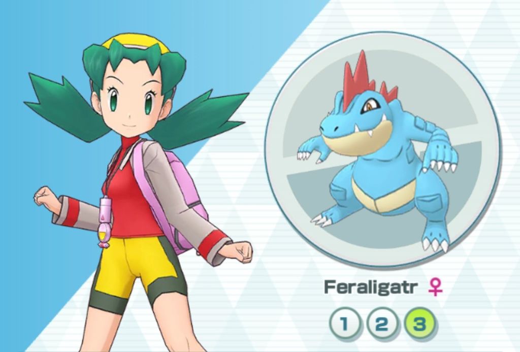 Cristi y Feraligatr