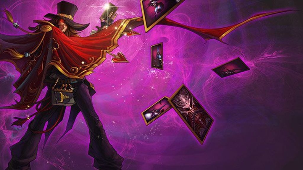Twisted Fate el magnífico 1 820 RP (15 euros)