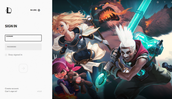 La nueva pantalla de carga de League of Legends