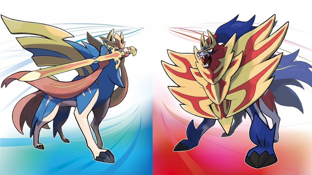 Zacian y Zamazenta