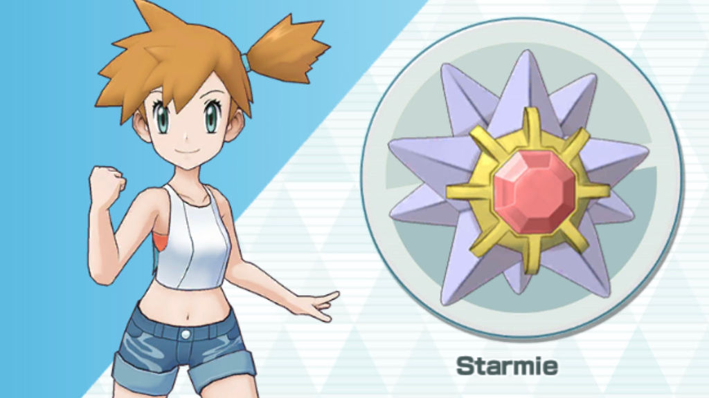 Misty y Starmie