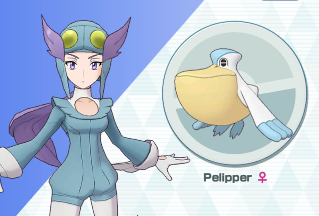 Alana y Pelipper
