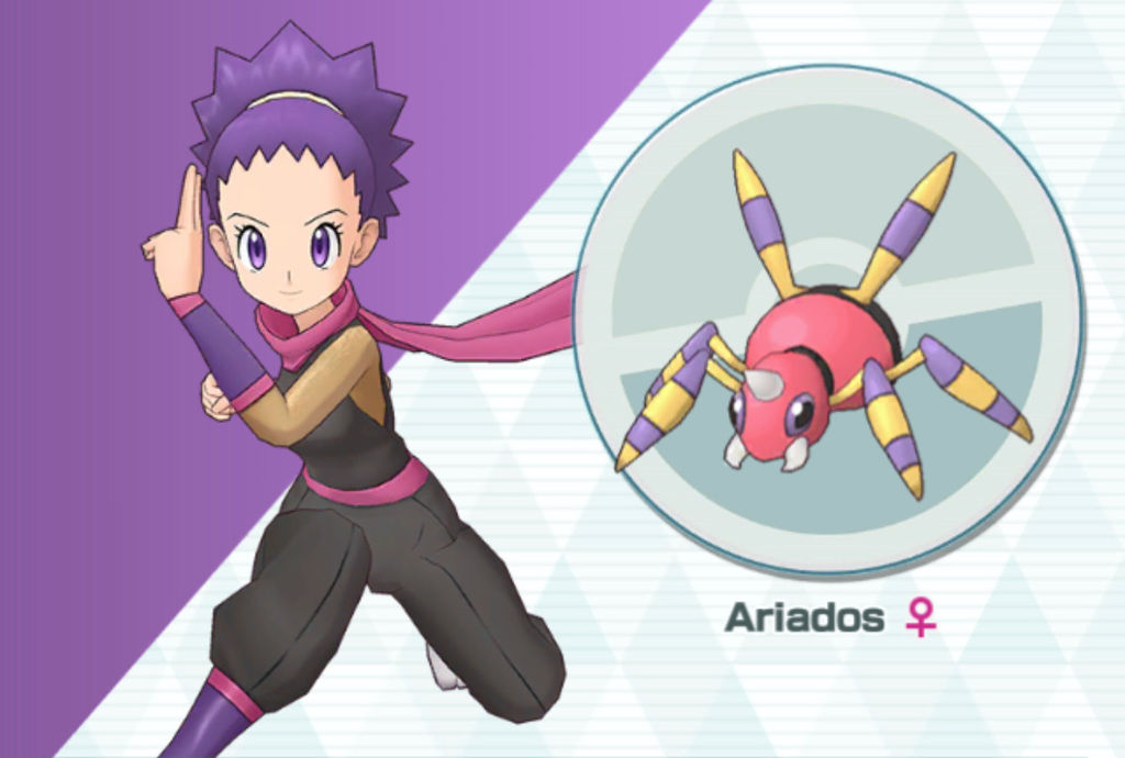 Sachiko y Ariados