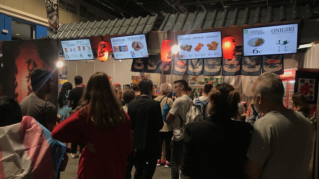 ¿Como iba a haber un festival japonés sin comida japonesa?