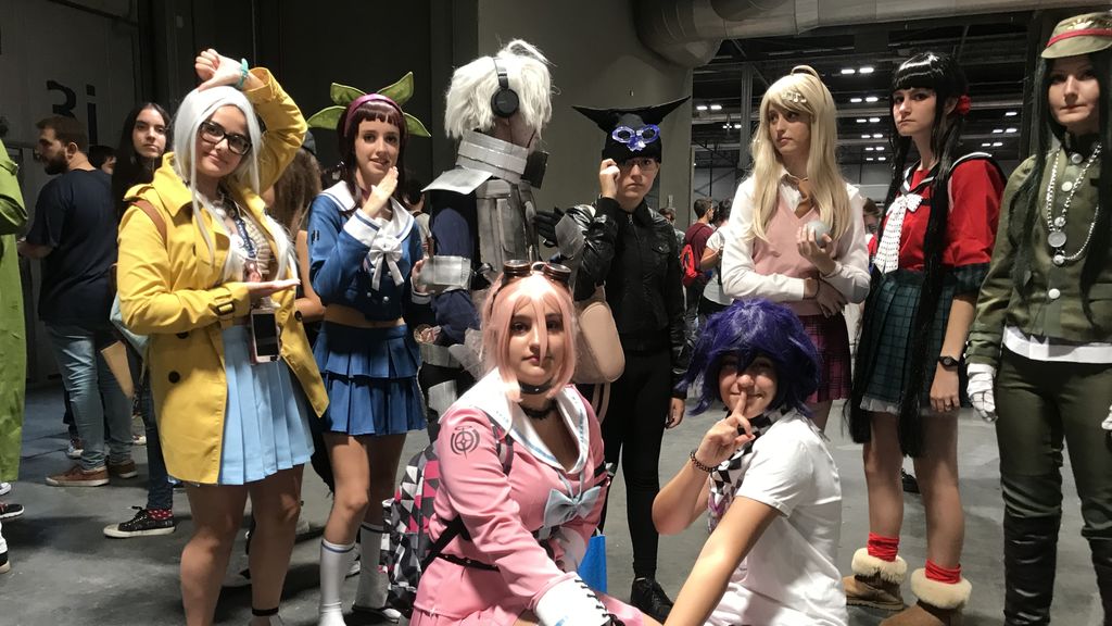 Los cosplays inundaron la feria