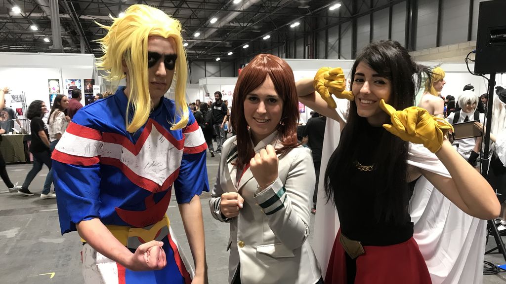 Cosplays y amigos, la mejor combinación en la Japan Weekend