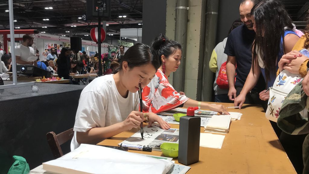 Firmas y letras japonesas