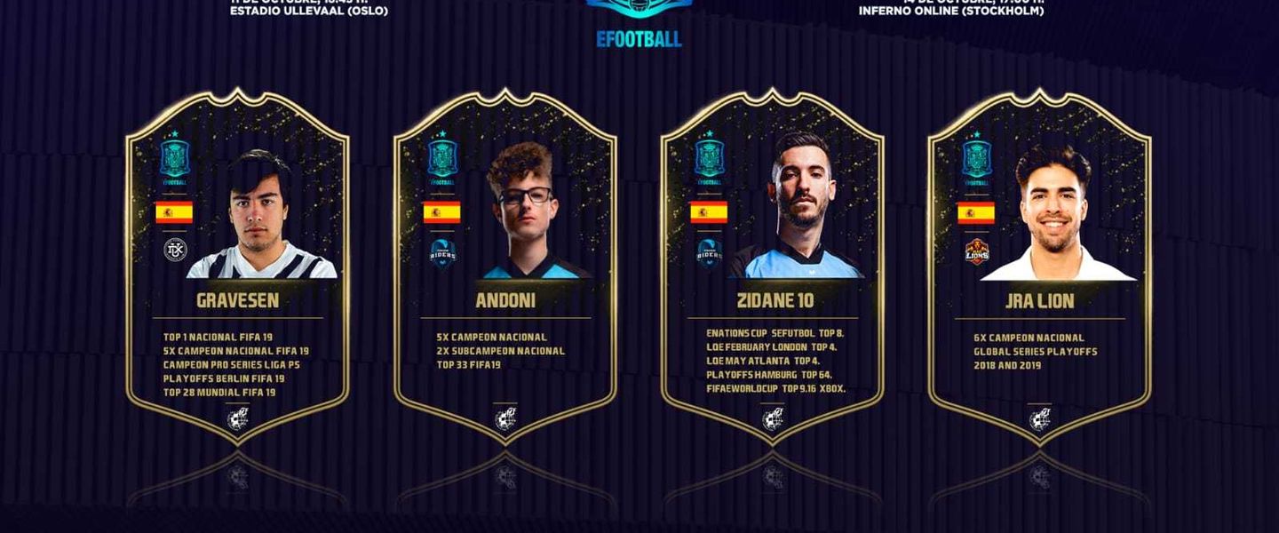 Gravesen, Andoni, Zidane10 y JRA Lion representarán a España en FIFA