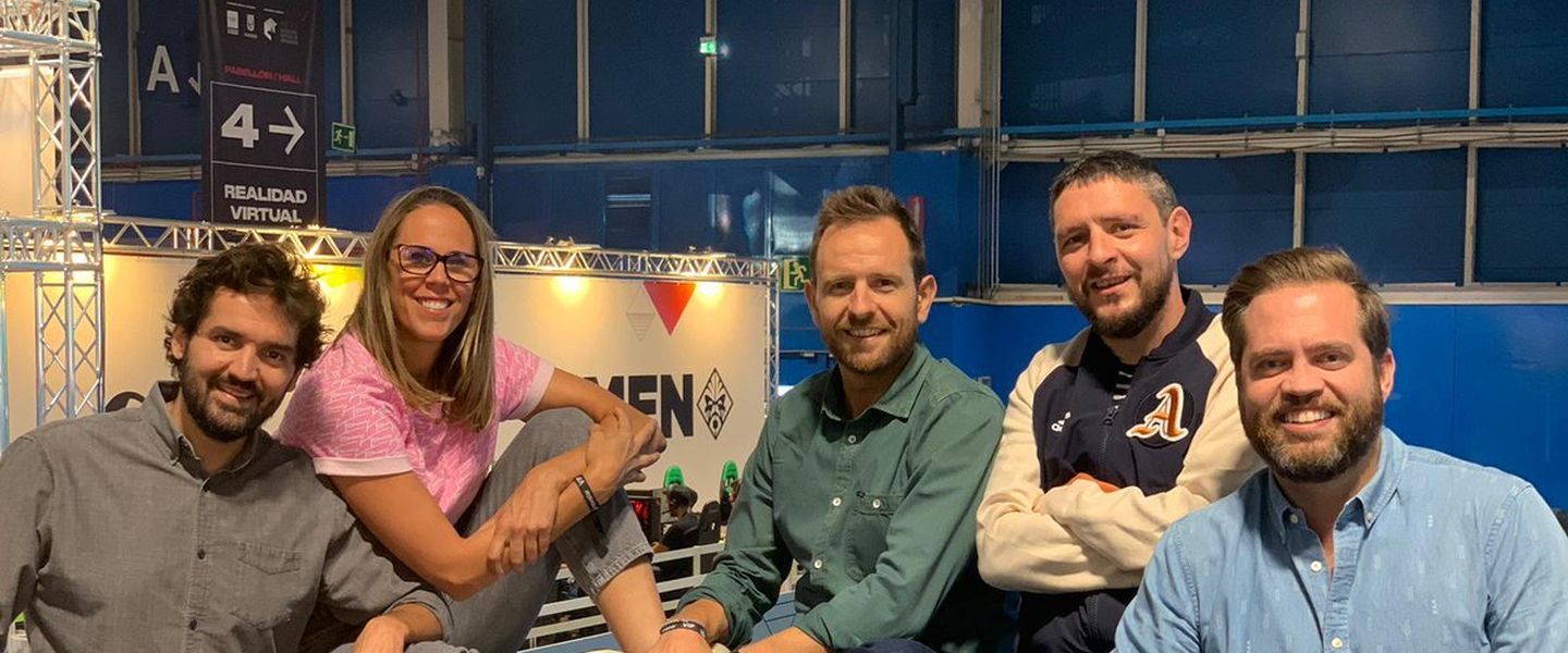 El equipo de retransmisión de Movistar Basket